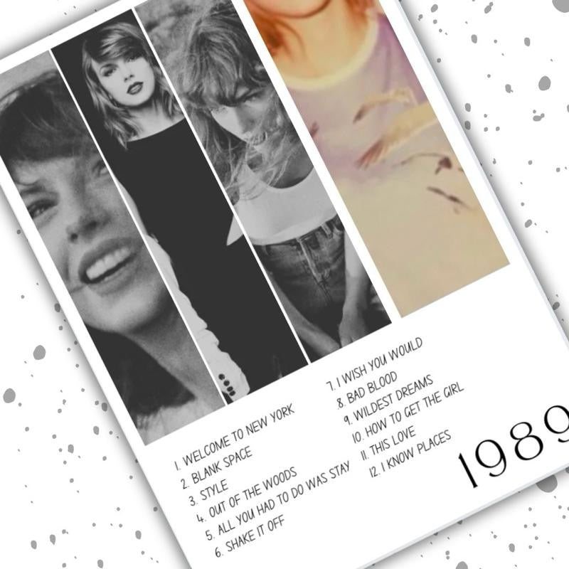 Taylor Swift Album Prints