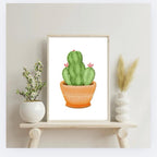 Kitchen Cactus Prints Set Of 3