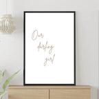 Our Darling Girl Set of 3 Prints