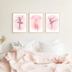 Personalised Ballet Prints Set Of 3