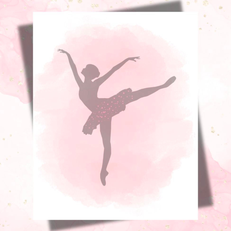 Personalised Ballet Prints Set Of 3