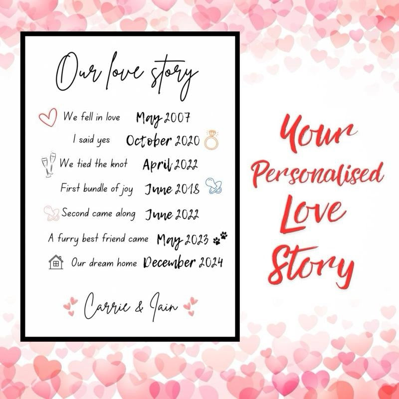 Personalised Love Story