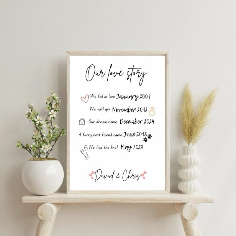 Personalised Love Story