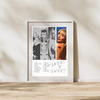 Sabrina Carpenter Album Print - Short & Sweet