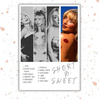 Sabrina Carpenter Album Print - Short & Sweet