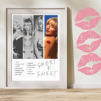 Sabrina Carpenter Album Print - Short & Sweet