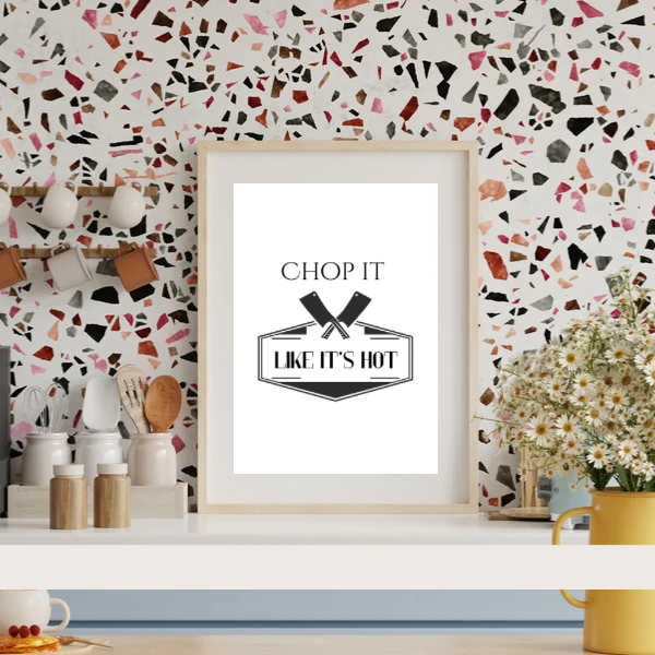 Chop It Like Its Hot Kitchen Print