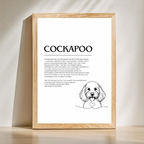 Dog Breed Description Quote Prints