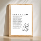 Dog Breed Description Quote Prints