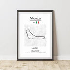 F1 Track Detail Prints 2025 Season