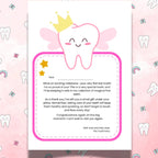 Tooth Fairy Letter & Certificate