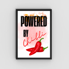 Powered By Chilli Bold Kitchen Print