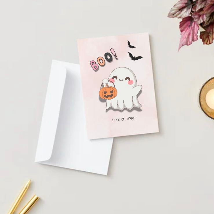 Trick or Treat Halloween Card