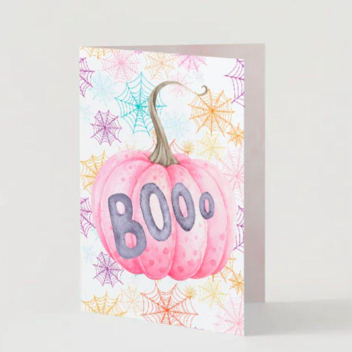 Boo Pastel Halloween Card