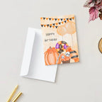 Happy Halloween Birthday Card