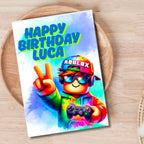 Personalised Roblox Birthday Card – Kids Gaming