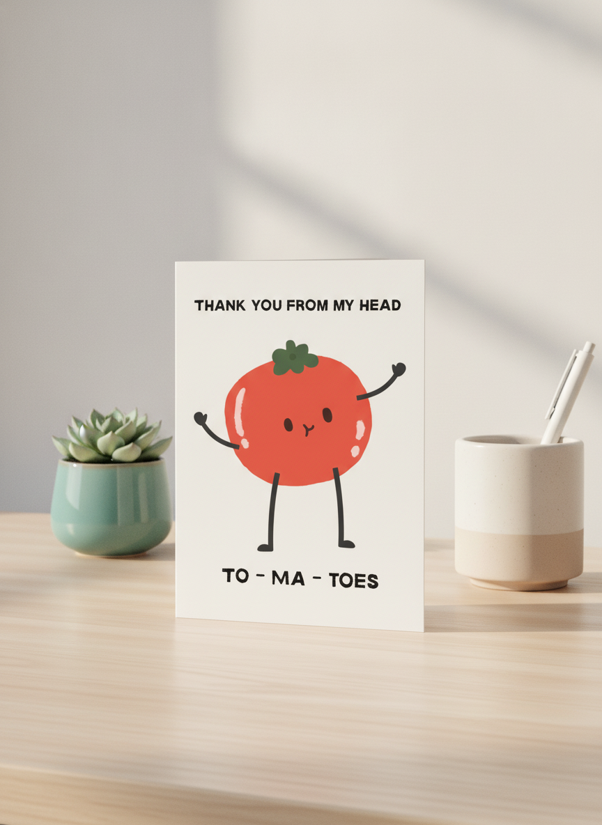 Thank You From My Head To My Toes