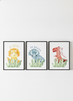 Set of 3 Dino Prints