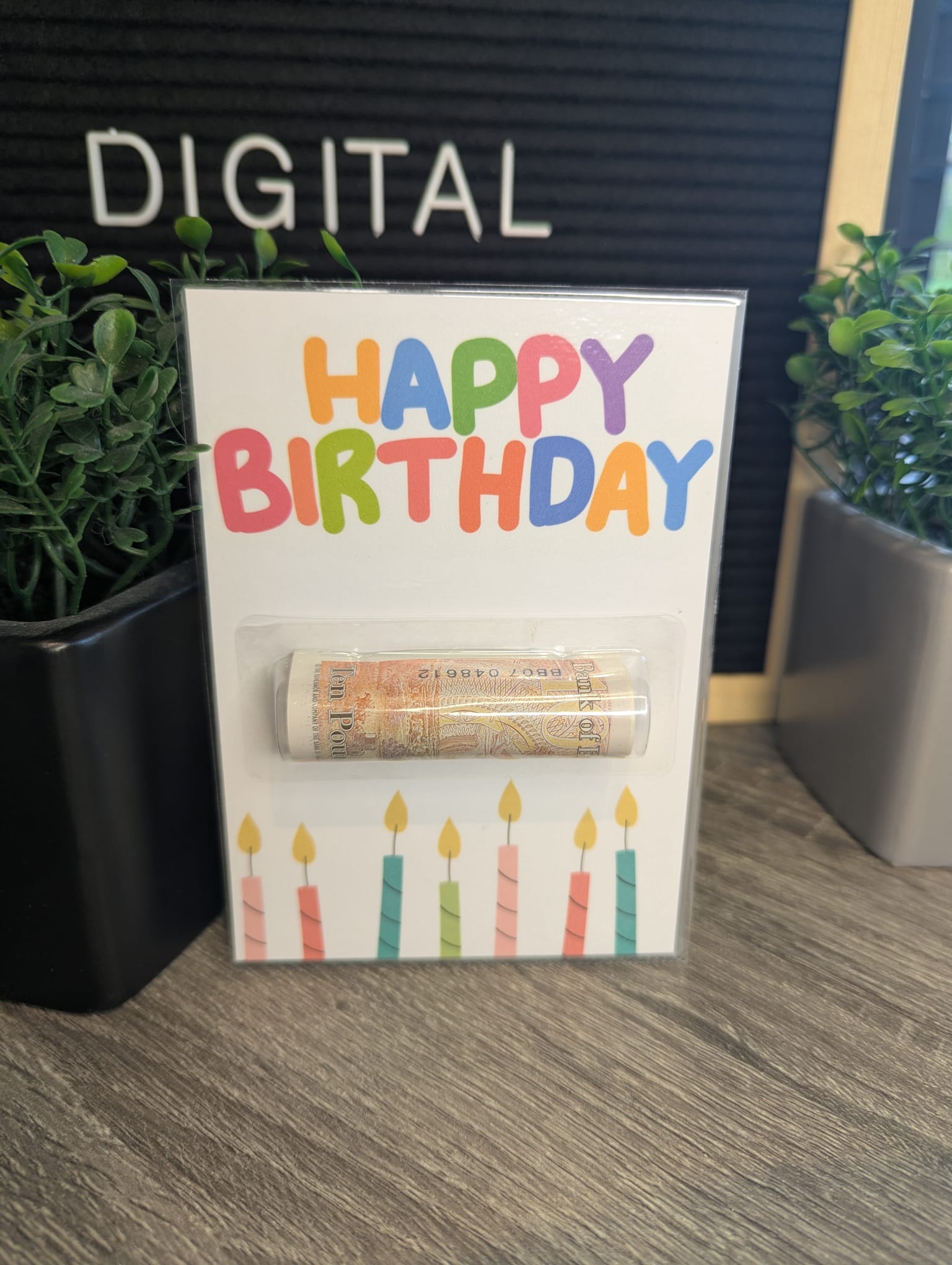 Birthday Money & Gift Card Card Holders