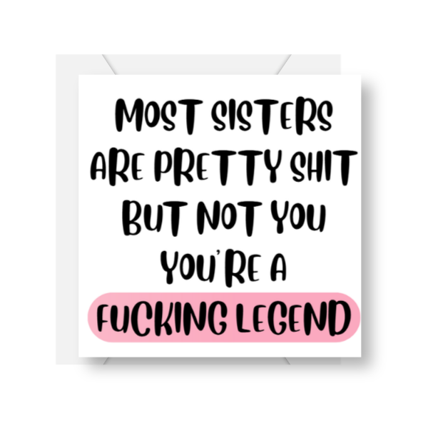 Turns Out, Most Are Pretty Sh...Birthday Card