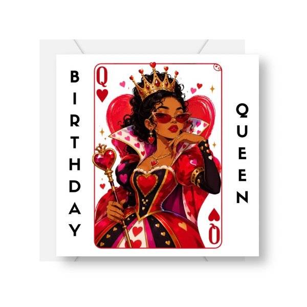 Birthday Queen Card