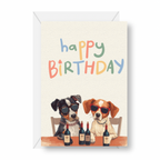 Funny Dog Birthday Card