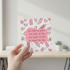 Thank You Teacher Card - Help Us Grow Square Card