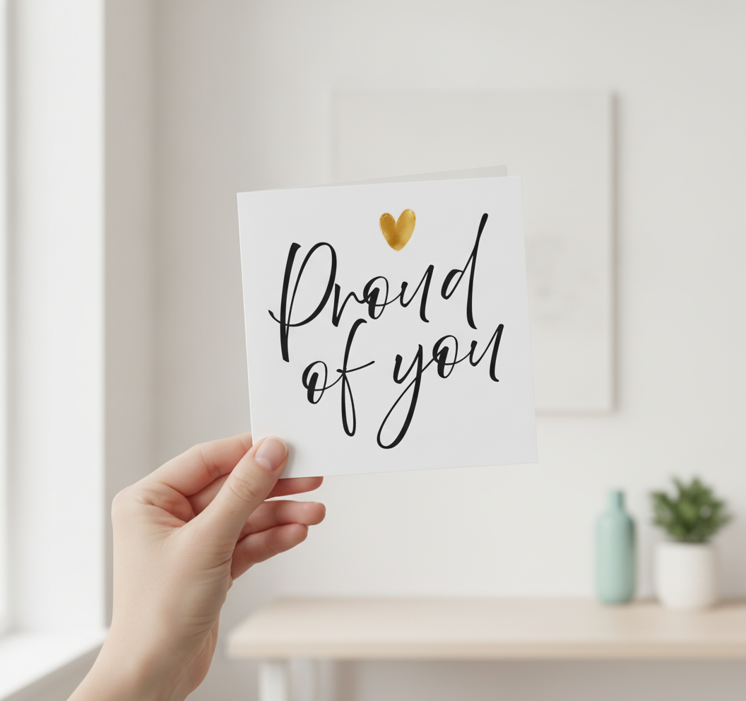 Well Done, You! Congratulations Square Card for All Their Big Wins