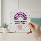 ADHD Diagnosis Genius Card | Congratulations Card | PacaPrints