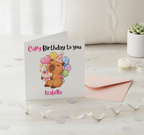 Get This Personalised Capybara Birthday Card for Your Favourite Person!