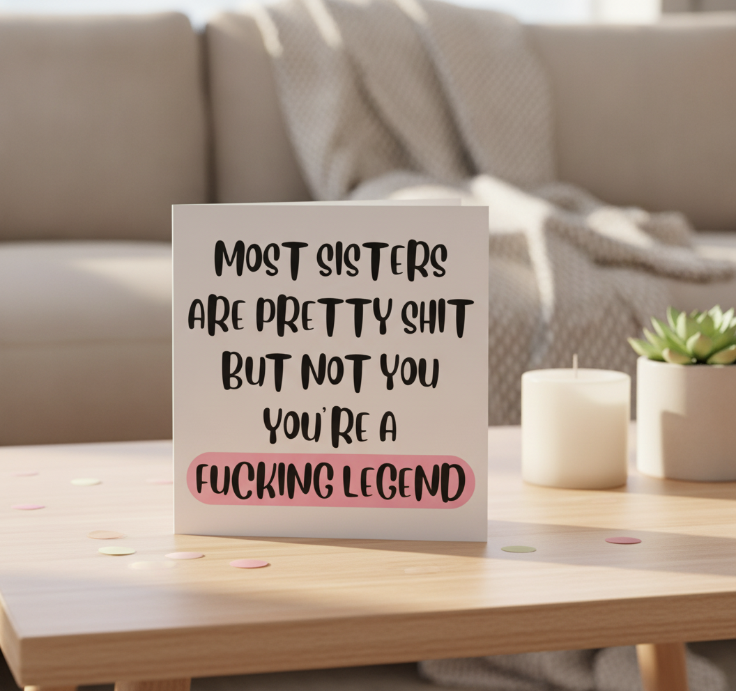Happy Birthday Card for Your Sister: Turns Out, Most Are Pretty Sh...