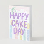 Happy Cake Day Birthday Card