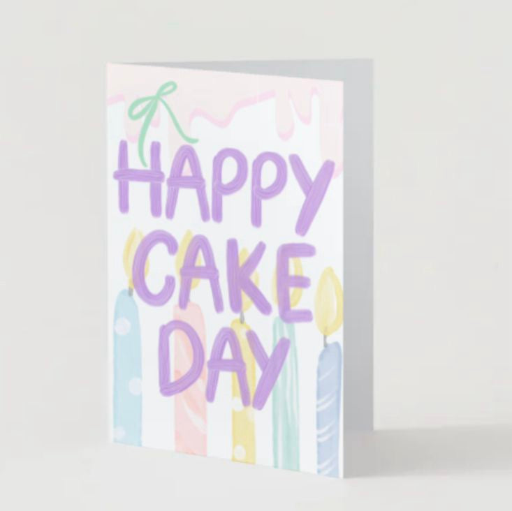 Happy Cake Day Birthday Card