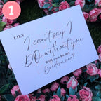 Bridesmaid & Made Of Honour Proposal Cards