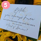 Bridesmaid & Made Of Honour Proposal Cards