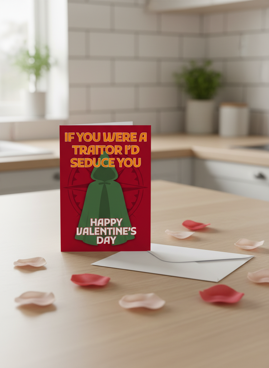 I'd Seduce You The Traitors Valentine's Day Card