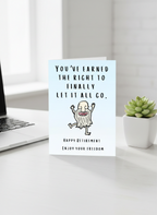 Funny Retirement Card A5 For Him