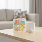 Happy Easter Chick Card | Cute Easter Egg Card