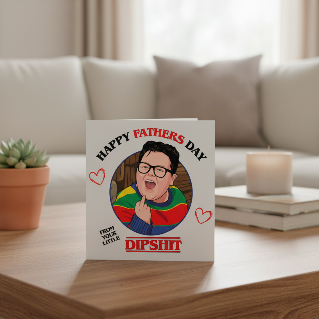 From Your Little Dipsh*t Derek Fathers Day Cards