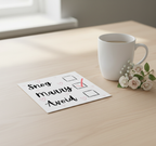 Funny Engagement Card – Snog Marry Avoid (Marry Ticked) | Square Card