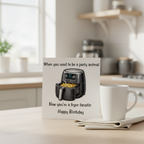 Air Fryer Birthday Card