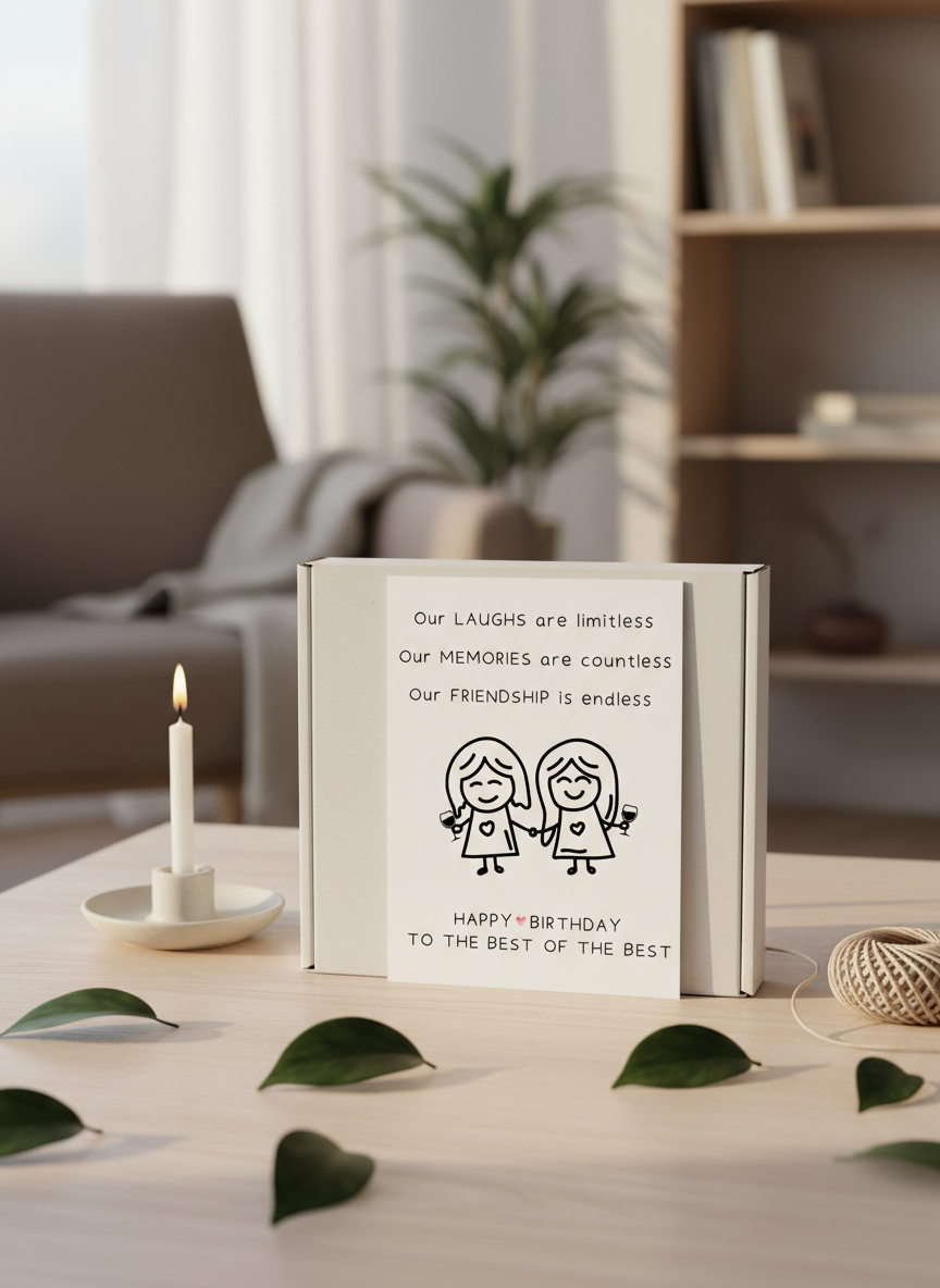 Friendship Birthday Card for Friend