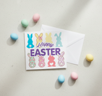 Happy Easter Bunny Card | Cute Easter Card