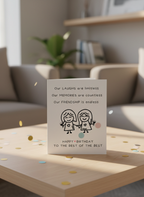 Friendship Birthday Card for Friend