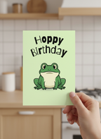 Hoppy Birthday Card
