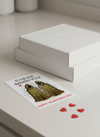 Id Never Banish You The Traitors Valentine’s Card