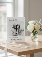 Personalised Bridesmaid Proposal Card