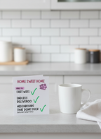Home Sweet Home, New Home Card