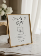 Cards & Gifts Wedding Sign Wedding Reception Sign