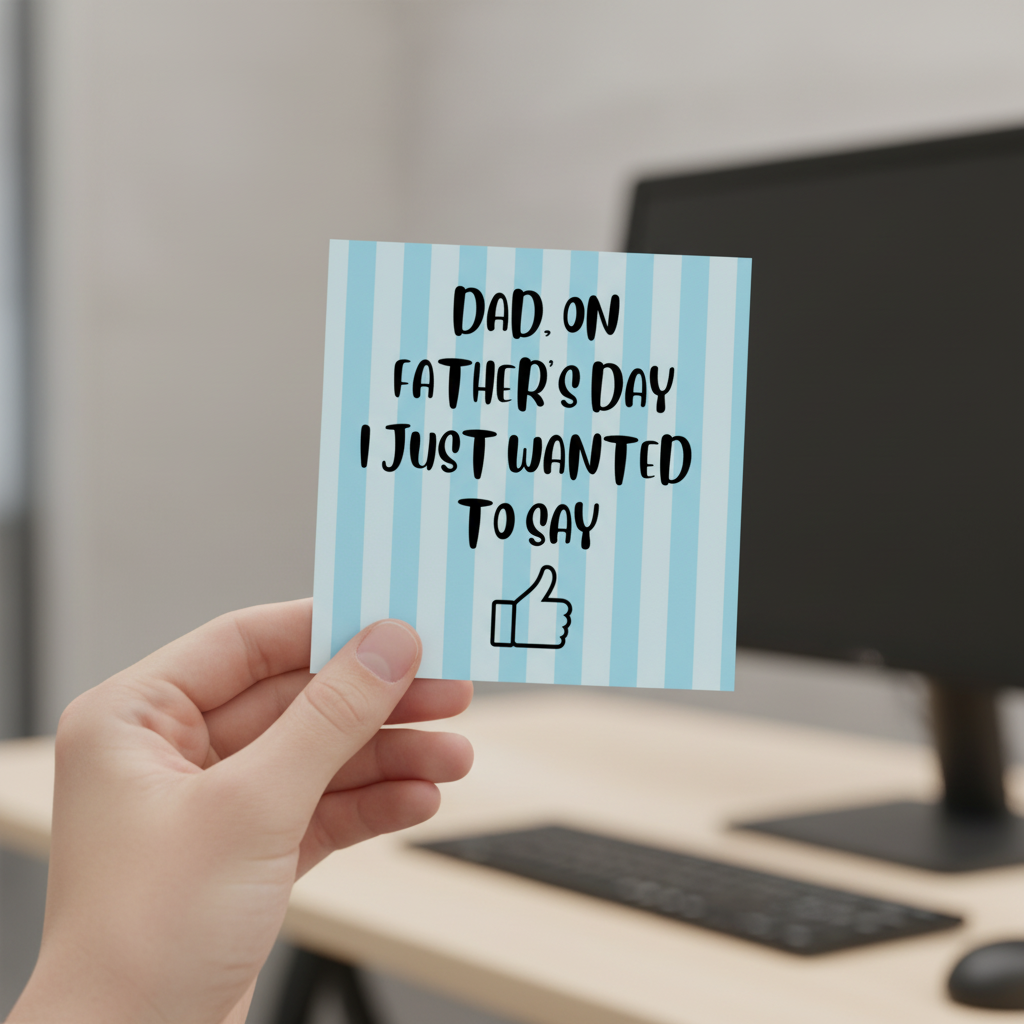 Dad I Just Wanted To Say 👍